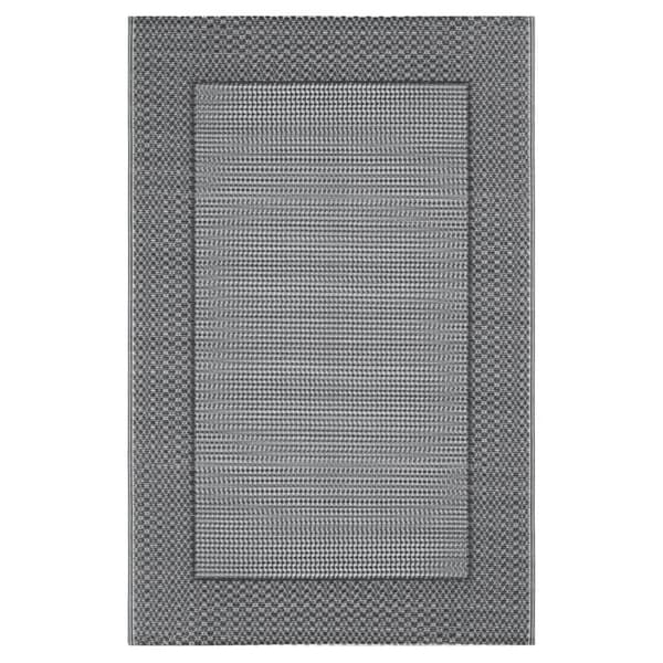 vidaXL Utomhusmatta  190x290 cm PP gray