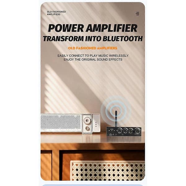 DAC Bluetooth 5.3 lydmottaker digital til analog omformer 3,5 mm AUX//koaksial/USB U-disk trådløs karaokemottaker