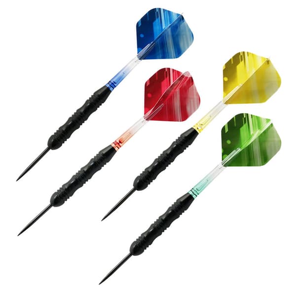 45mm plast 2BA Dart skaft og stilige mønstre Dart tilbehør Yellow
