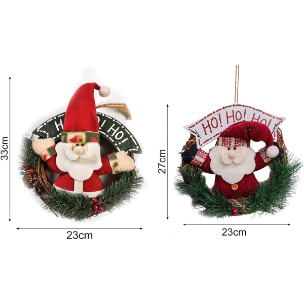 Julkrans i trä