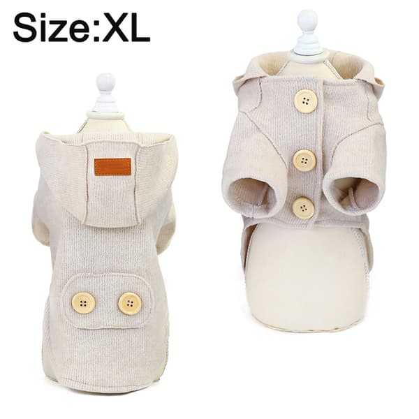 Pet vår-, höst- och vinterkläder Pet coat Pet mode coat xl