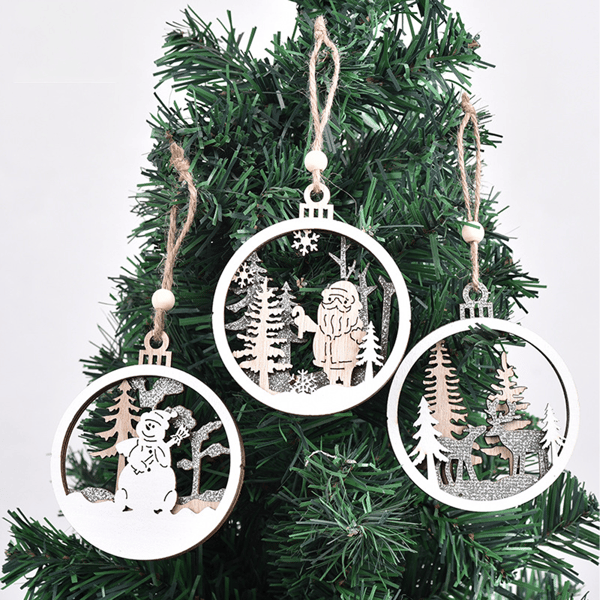 3 stycken julgransprydnader julhänge jul style 1