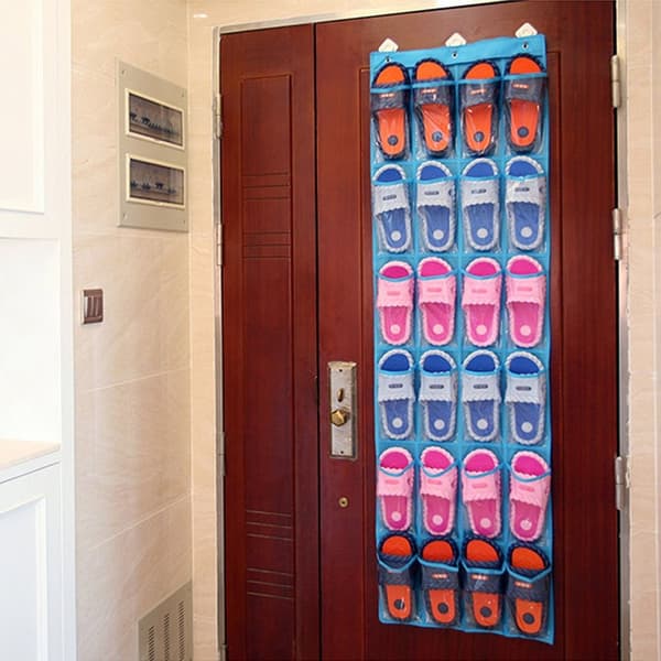 Hängande Organizer Rack Pouch Rack Skoförvaring