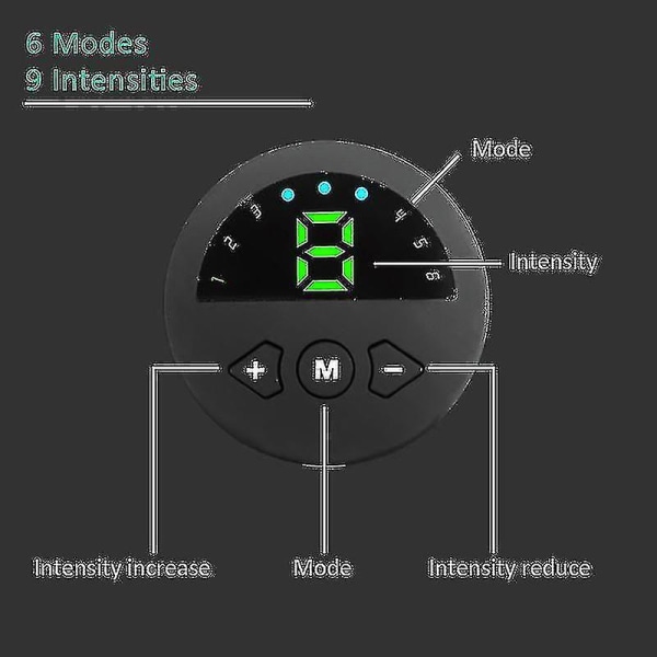 Ems Electric Bukbälte Kroppsbantning Midjeband Abs Trainer Fitness Gå ner i vikt Fettförbränning Smart Mage Muskelstimulator