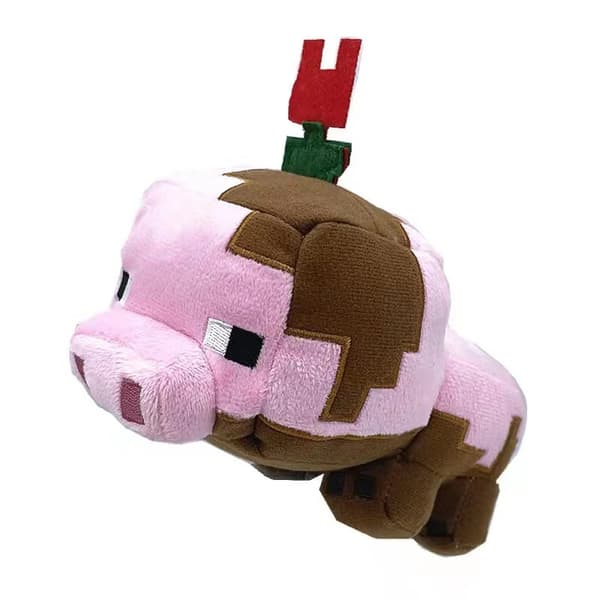 1 paketti Minecraft samoja hahmoja ja eläinnukkeja