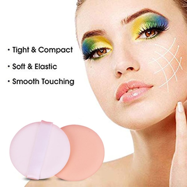 Air Cushion Makeup-svampar för latexfri blandningssvamp för flytande, foundation och puder