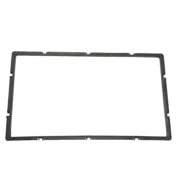 För S80 1999-2005 Bilstereo Fascia Dash Panel 2 Din Ram Trim Kit (173x98mm)