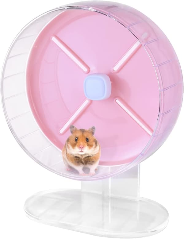 Hamster Exercise Wheel-10.2in Silent Running Wheel för