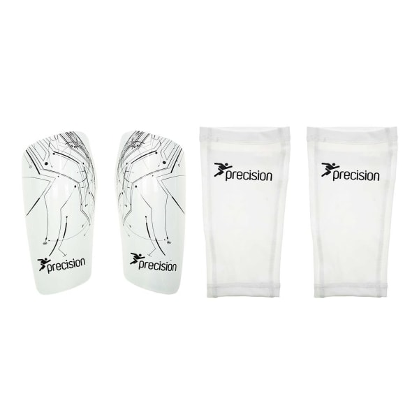 Precision Pro atrix Shin Guards  Vit/Svart White/Black M