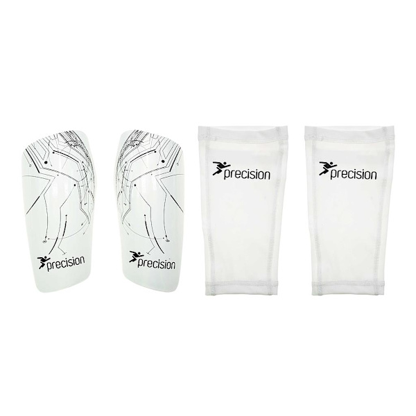 Precision Pro Matrix Shin Guards  Vit/Svart White/Black L