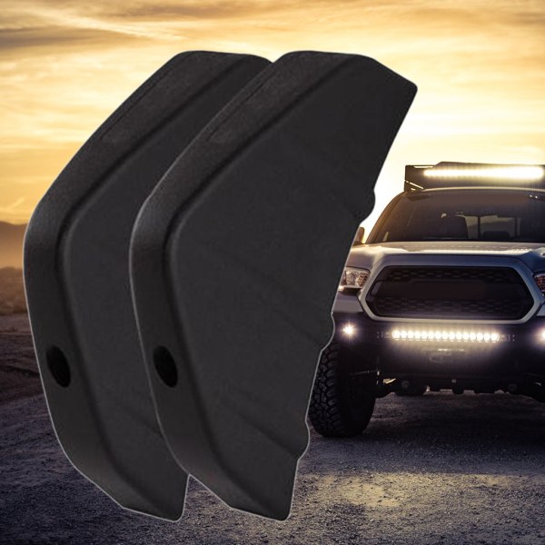 4x Shark Fin Diffuser Protect Cover Universal Car Bakre Bumper Cast Decor Spoiler Water transfer