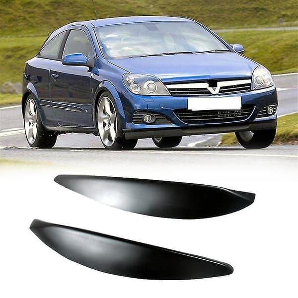 Bil framlampa ögonbryn för Opel Vauxhall Astra H Mk5 2004-2009 null none