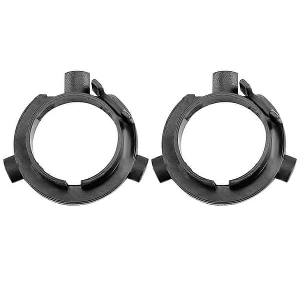 2 stk LED Bil H7 Frontlyspære Adapter Base Holder for Kia K5 Hyundai Santafe