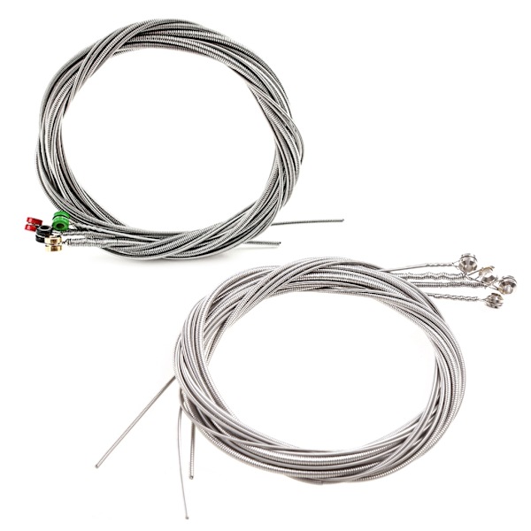 4 kielinen sähköbassokieli, 0,4 mm-1,0 mm ruostumaton teräs sähköbasso kielisoitin basso DIY korjaus basso-osat 5