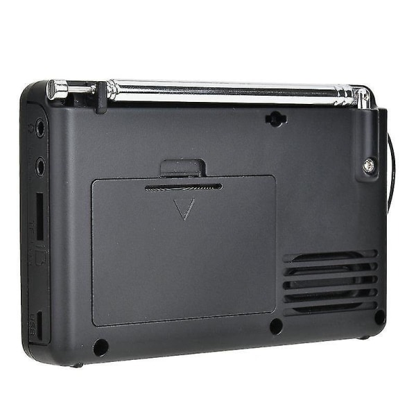 Bærbar digitalradio Fm/am/sw LCD Digital Display Mp3-spiller|radio