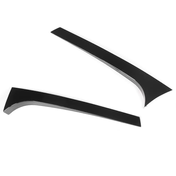 2 stk. bagrudens sidespoilere vinge Canards Trim erstatning for Kodiaq 2016-2021 Glanssort