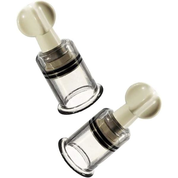 Bröstvårtan Sucker Bröstvårtan Sucker Bröstvårtan Suckers För Kvinna Extra starkt par Set Transparent Klitoris Suckers 2 delar 3.9cm