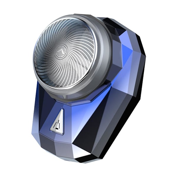 Mini bærbar elektrisk barberhøvel for menn USB oppladbar barbermaskin Bea blue One-size