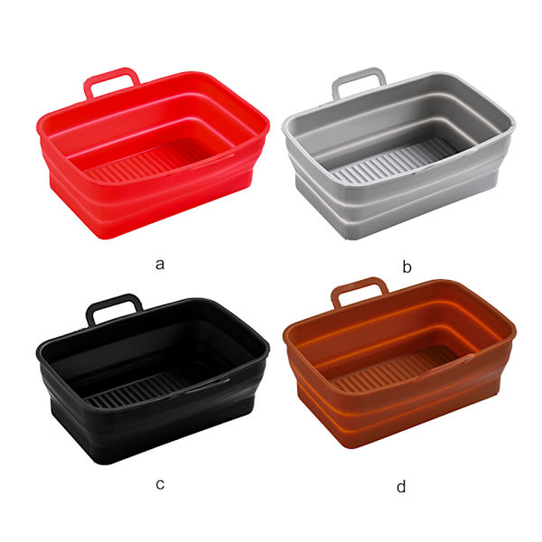 Friturebakke Bage Bagetilbehør Vaskbar DIY Prop Kage Gray