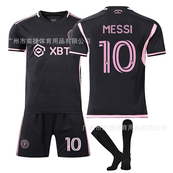 Inter Miami Lionel Messi #0 Fotbollströja Pack T-shirt 1 XS