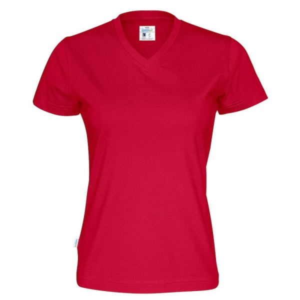 Cottover T-shirt dam/dam  Röd Red M