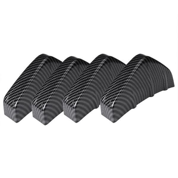 4x Shark Fin Diffuser Protect Cover Universal Car Bakre Bumper Cast Decor Spoiler Water transfer