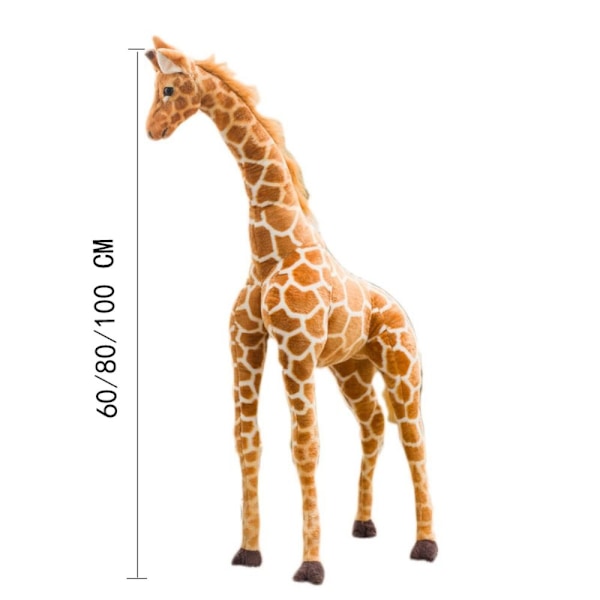 Giraffmodell Plyschleksaksdocka 80CM 80CM