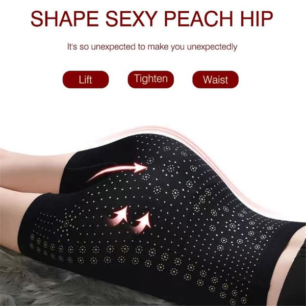 Kvinnor bantning Hög midja Body Shaper Höftlyftande Shapewear