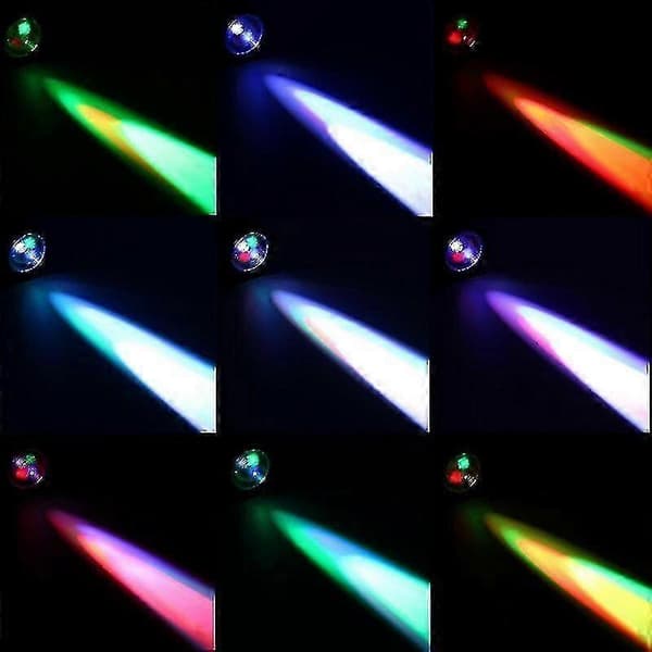 30w Led Scenelys Dmx512 Pinspot Stråle Spotlight 6ch Ac110-240v