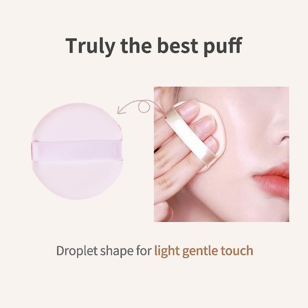 Air Cushion Makeup-svamper for lateksfri blandesvamp for flytende, foundation og pudder