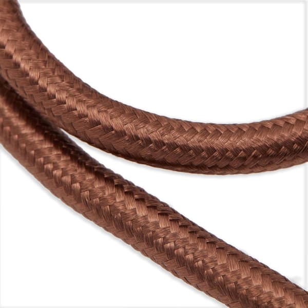 Lyse karryfarvede reb gardinbindere, holdere til gardiner (53 cm, 2