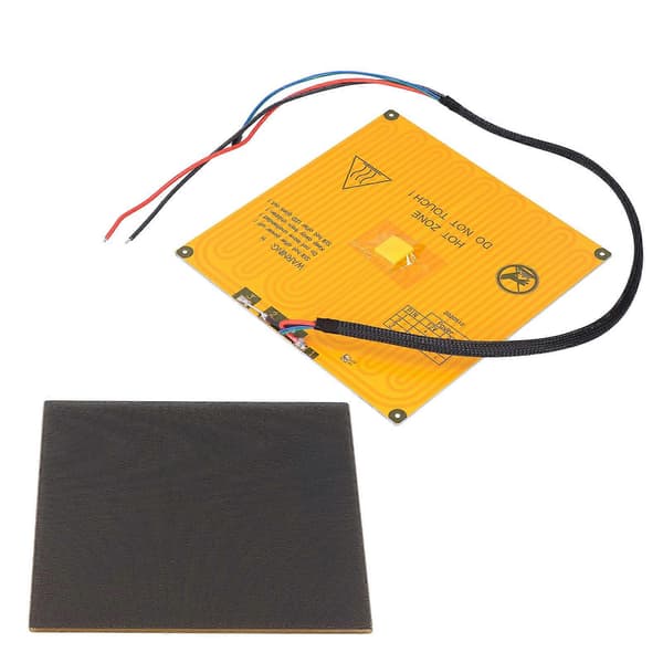 3D-printer opvarmet glasplade aluminiumsubstrat varmeplade 1,5 mm tykkelse 220 mm 12V