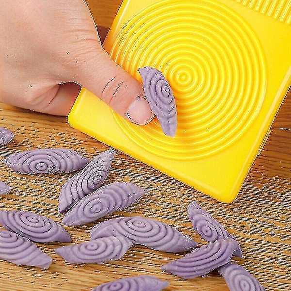 1 sett (3 stk) Multifunksjonell Spaghetti Macaroni Maker Pasta Maker Nudelmaskin Lag selv makaroni, vaskebrett Pastaverktøy