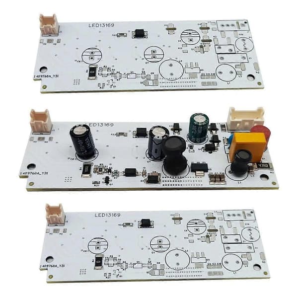 3 stk. køleskab LED-lys driverkort sæt W10515058+W10515057 til køleskab LED-lysplade
