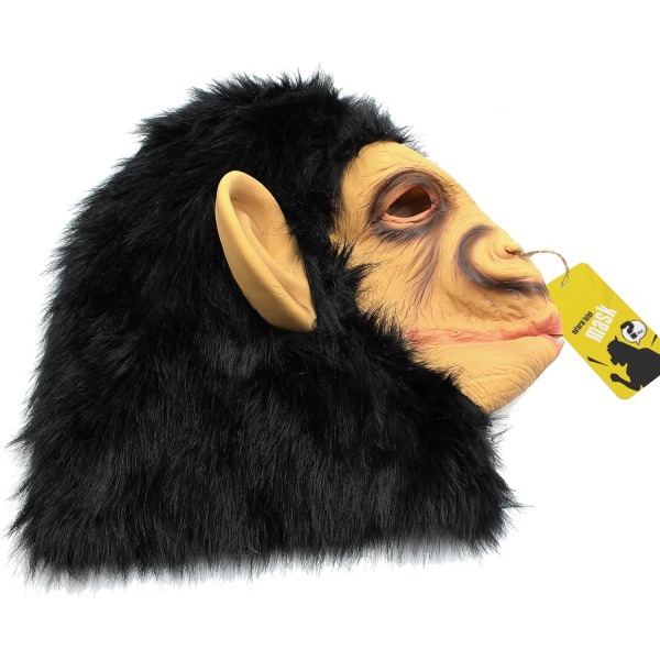 Animal Mask Monkey Mask Nyhet Halloween Kostym Party Djurhuvud