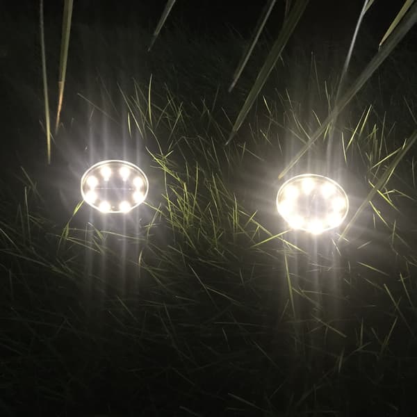 8LED Paysage Lumière LED Imperméable Souterrain Lumière Extérieur