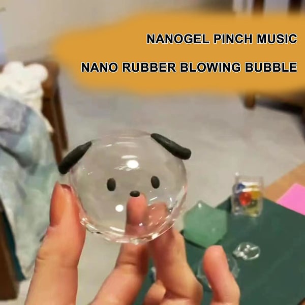 Uppgradera Nano Tape Bubble Kit, Dubbelsidig Tape Plast Bubble, elastisk tejp Ny 0.1cm*5cm*200cm