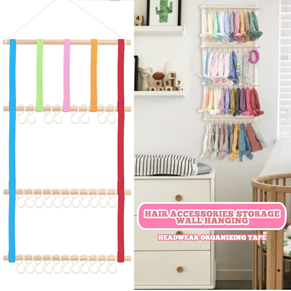 Vauvan Pannanauhan Rosettipidike Riippuva Vauvan Pannanauhan Ripustin Seinäkiinnitys Vastasyntyneiden Pannanauhanpidike Tytöille Hiuksiin Multicolour