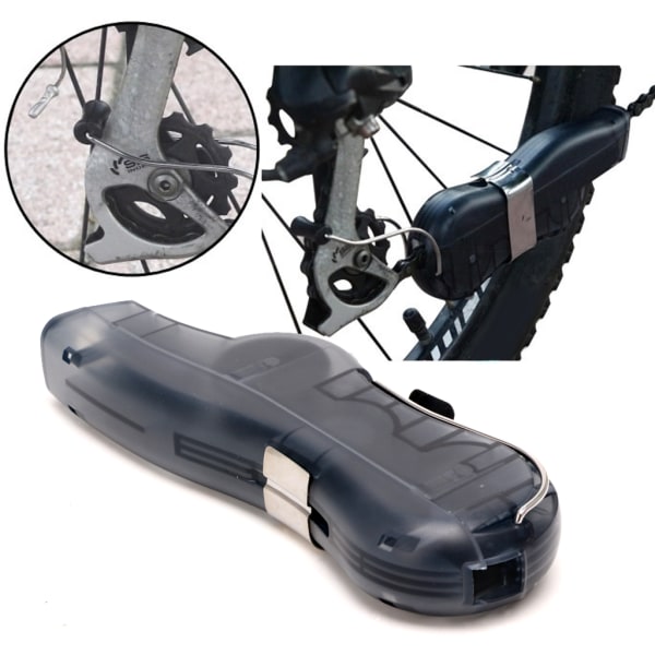 Cykelcykelkedjerengöring Cykelrengöringsmaskin Borstar Cykeltvättverktyg