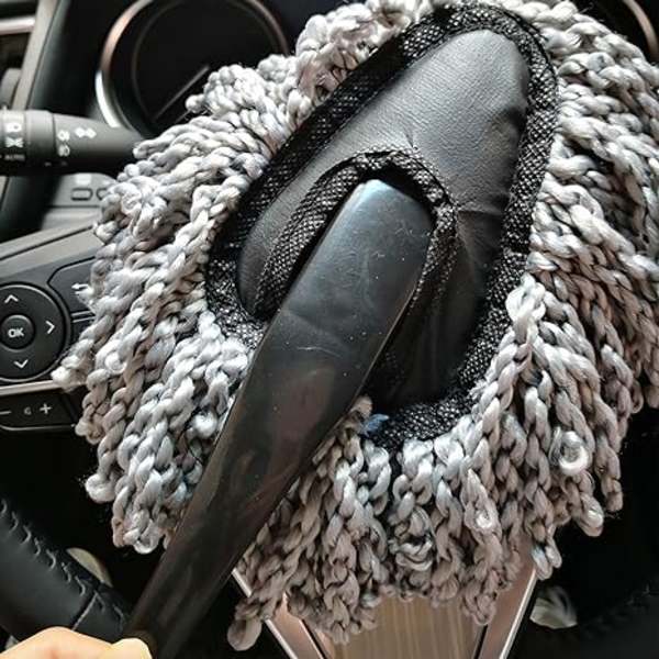 2-pak Superblød Mikrofiber Bil Dash Duster Børste til Bilrengøring