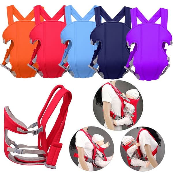 Baby Wrap Sling Ryggsäck MÖRKBLÅ