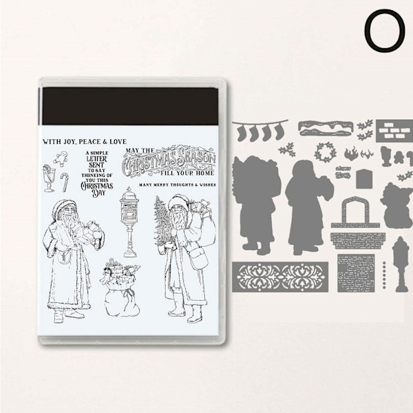 Klar silikonkunststempelmal Kit Plateskrape S 5724 Seal+Mold