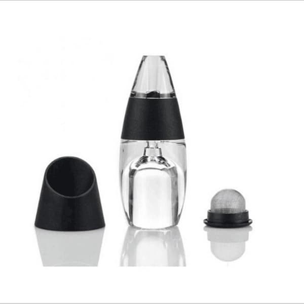 Deluxe Karaffel for vin - Vinlufter black