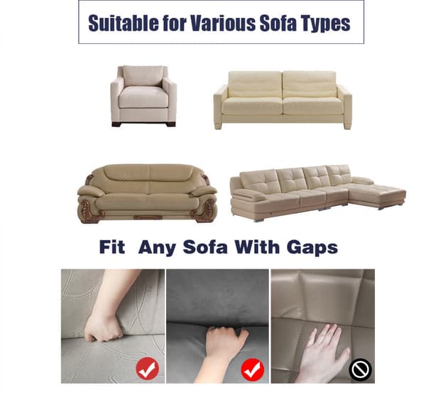 Sofatrekk sofatrekk lenestoltrekk elastisk sofatrekk 1 stk