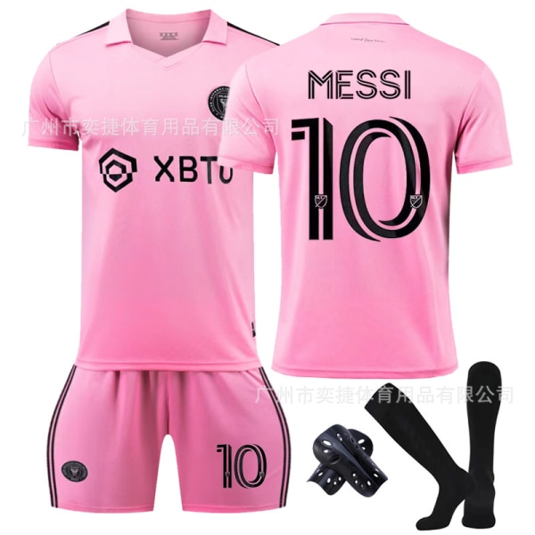 Inter iami Lionel essi #10 Fotbollströja Pack T-shirt 4 M