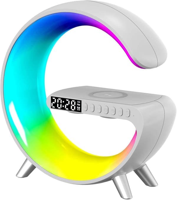 Smart Bluetooth-högtalarprojektorlampa, 10 ljuslägen