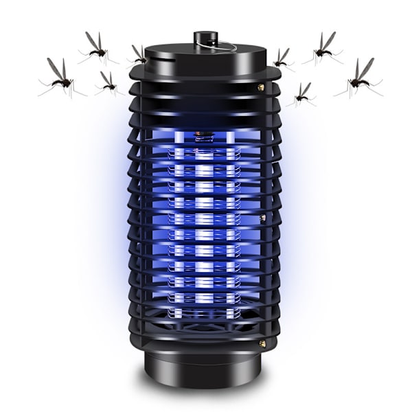 Elektrisk myggdödare Insektsflugor Getingmördarfälla UV LED-ljus EU-kontakt