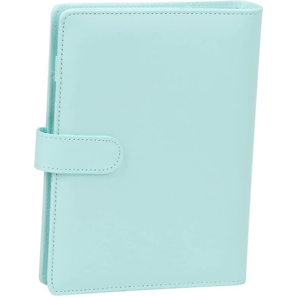 A5 Dagbog Perm Cover Pu Læder Ringbind 6 Ringe Genopfyldelig notesbog perm
