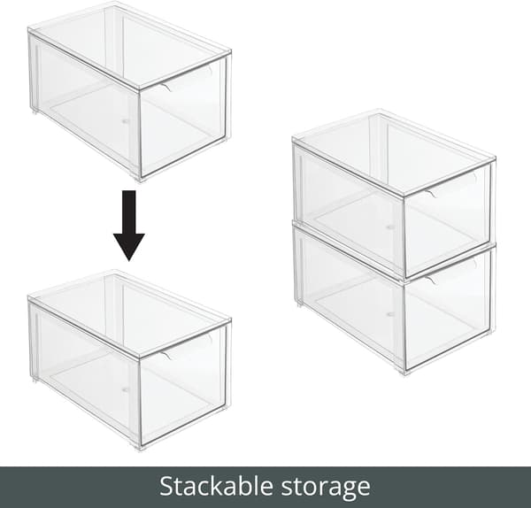 Sminklåda 15,3X20X11,3cm (4 set) - Praktisk sminklåda med pl
