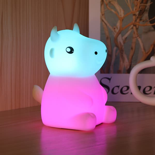 Niuniu Silicone Calf Shape Night Light